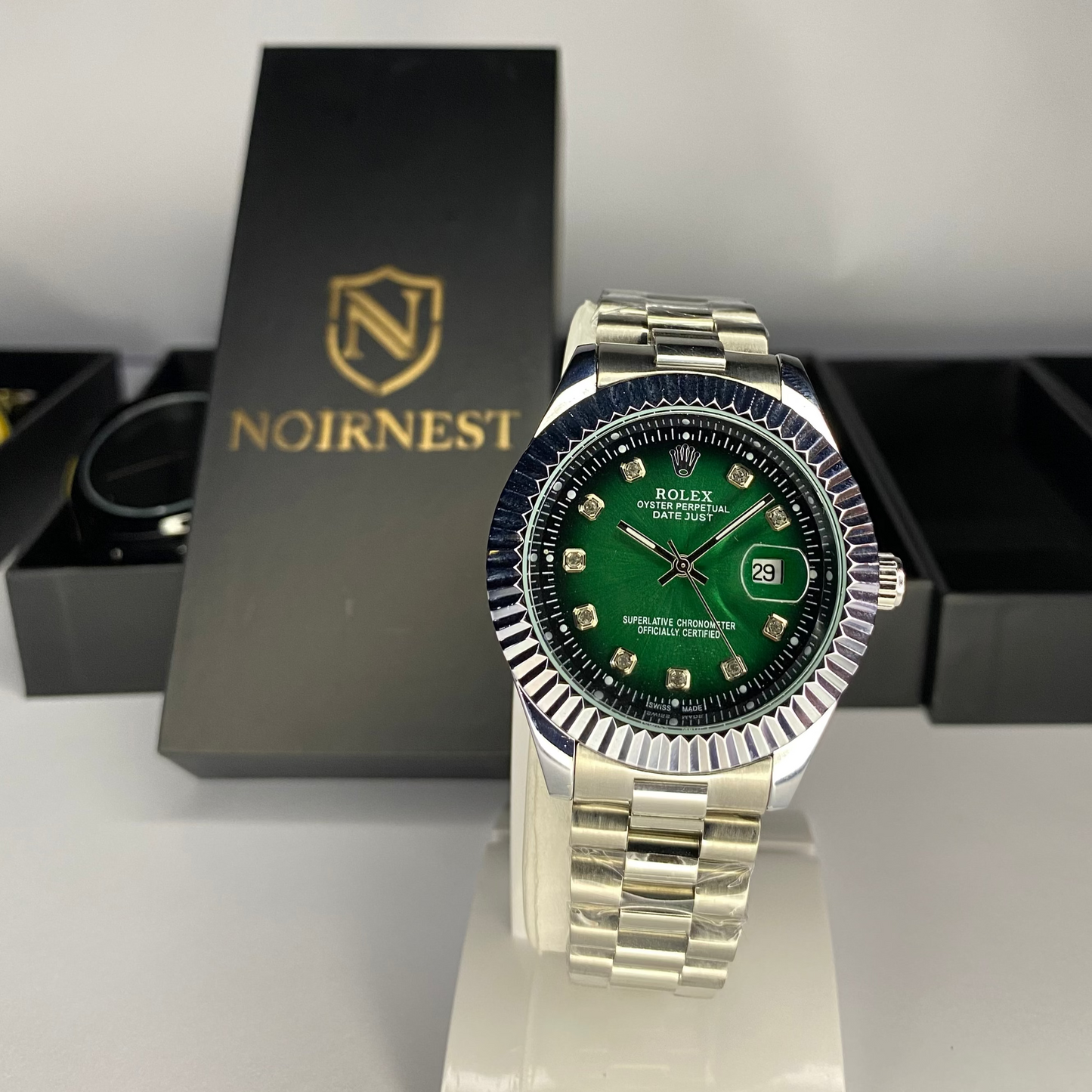 Rolex Oyster Royal Green Date Only