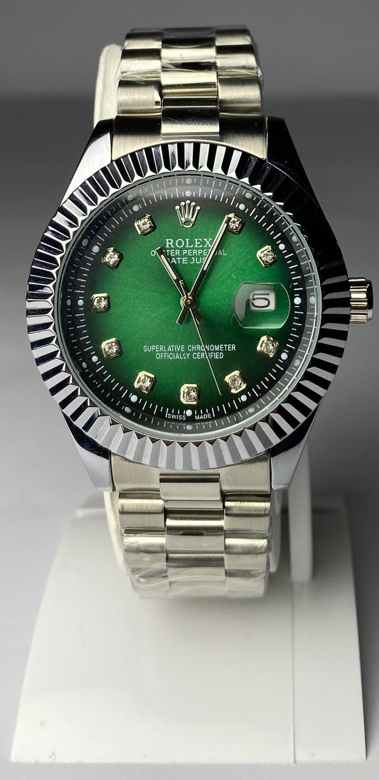 Rolex Oyster Royal Green Date Only